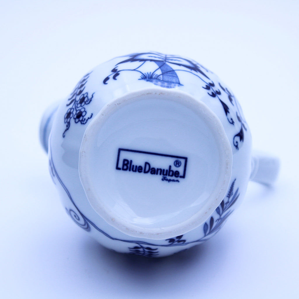 Blue Danube Blue Onion Small Porcelain Pitcher 5.5"