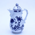 Vienna Woods Blue Onion Single‑Serve Ceramic Pot by Seymour Mann 6.5"