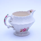 Spode Jewel Moss Rose Zuckerdose und Milchkännchen-Set