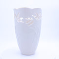 Lenox Porcelain Westbury Pierced Tulip Vase with 24k Gold Trim 9.5"