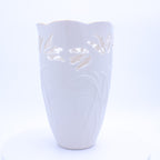 Lenox Porzellan Westbury Durchbrochene Tulpenvase mit 24 Karat Goldrand 24 cm