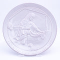 Frankoma 1969 Christmas Plate — “Laid In A Manger” by John Frank