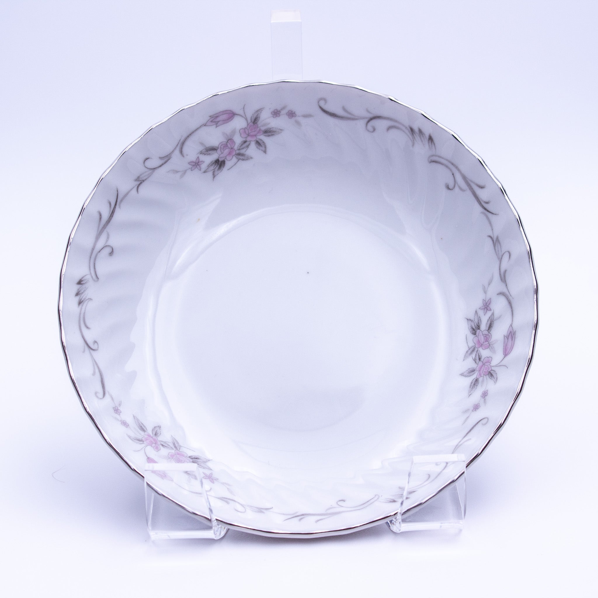 Gold Standard GST1 Fruit Bowl – Pink Rosebud Porcelain