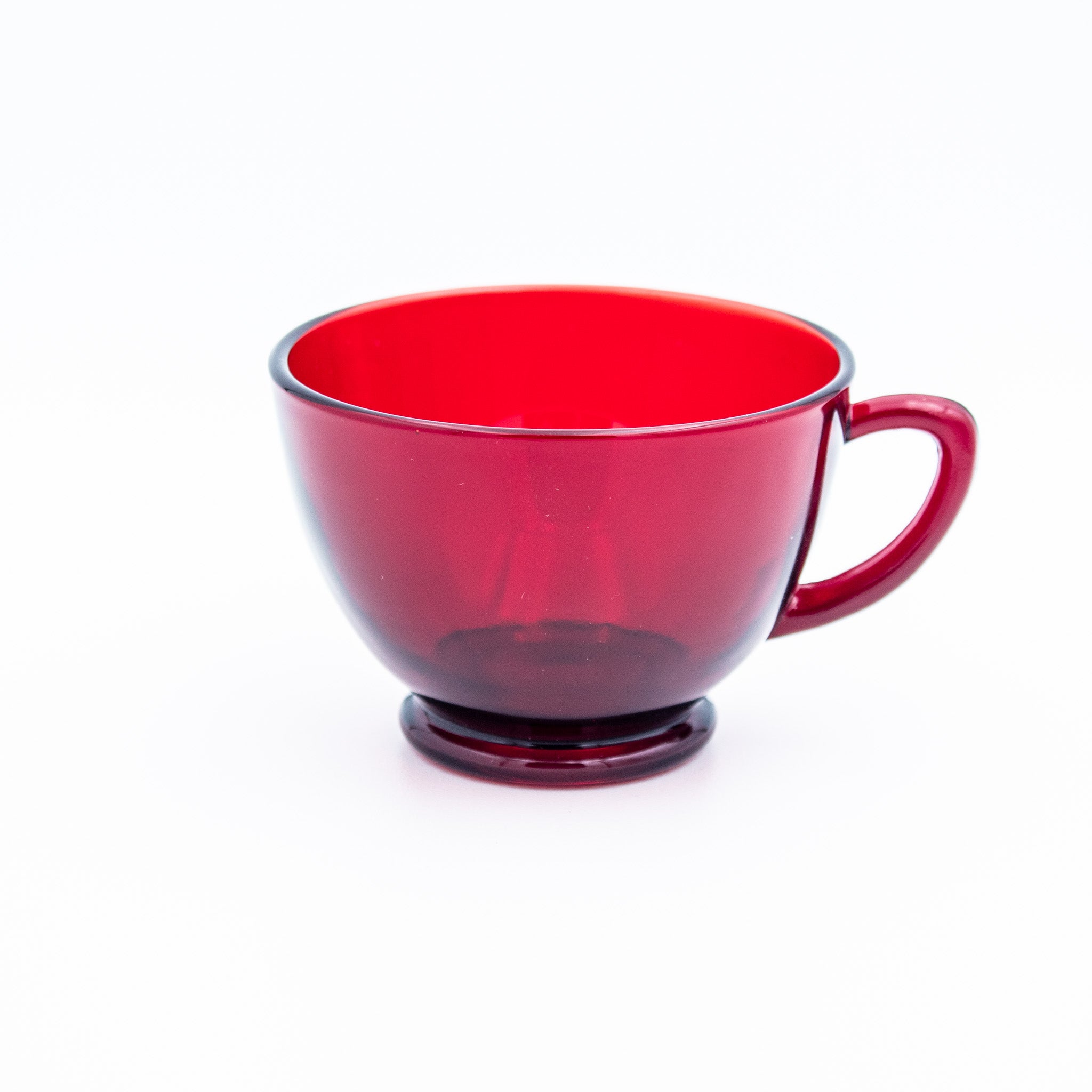 Anchor Hocking Royal Ruby Punch Snack Cup 3¼"