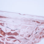Jeannette Glass Pink "Buttons and Bows" Dessertschale 3½"