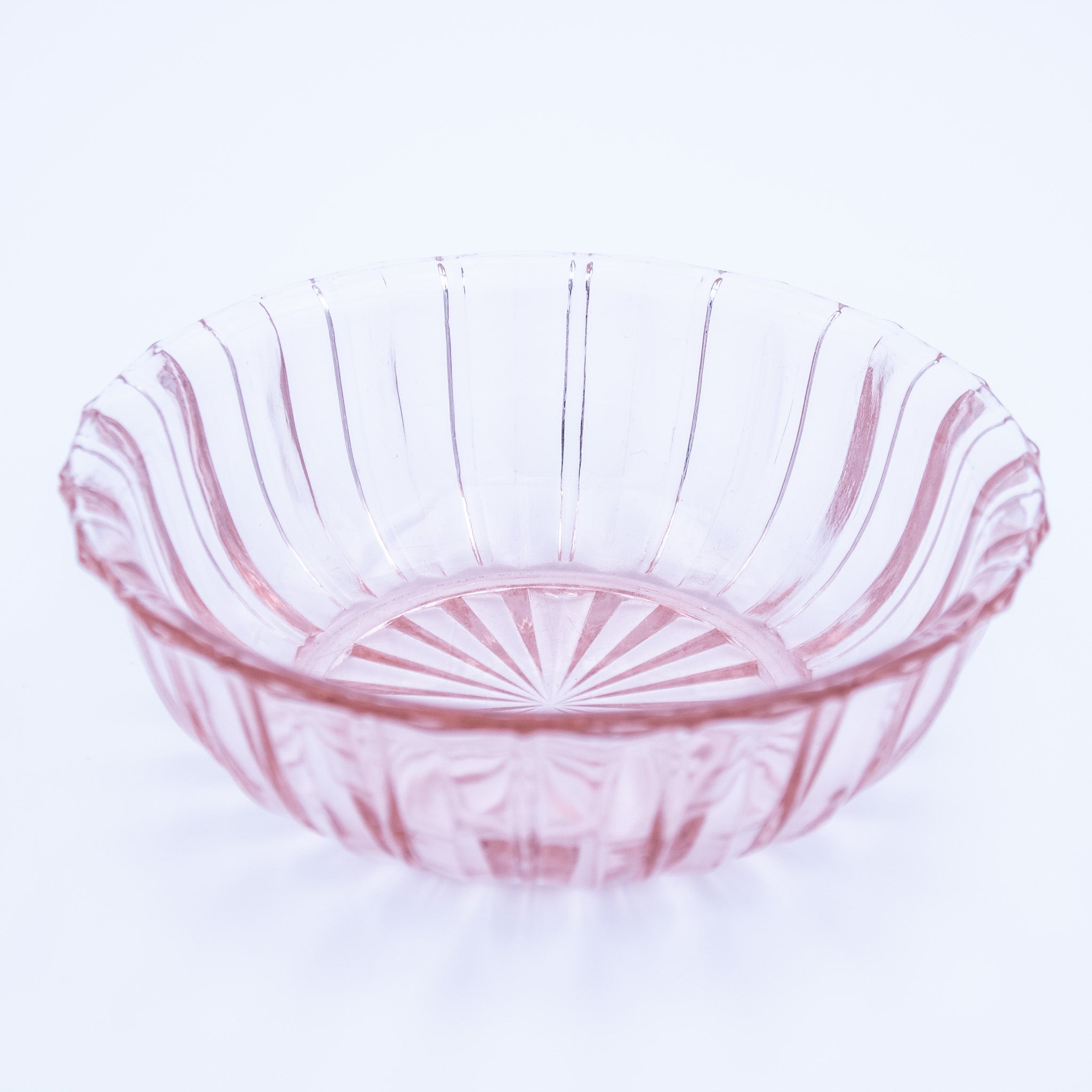Anchor Hocking Pink Fortune Depression Glass Cereal Bowl 5¼"