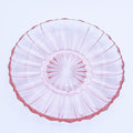 Anchor Hocking Pink Fortune Depression Glass Saucer 5½"