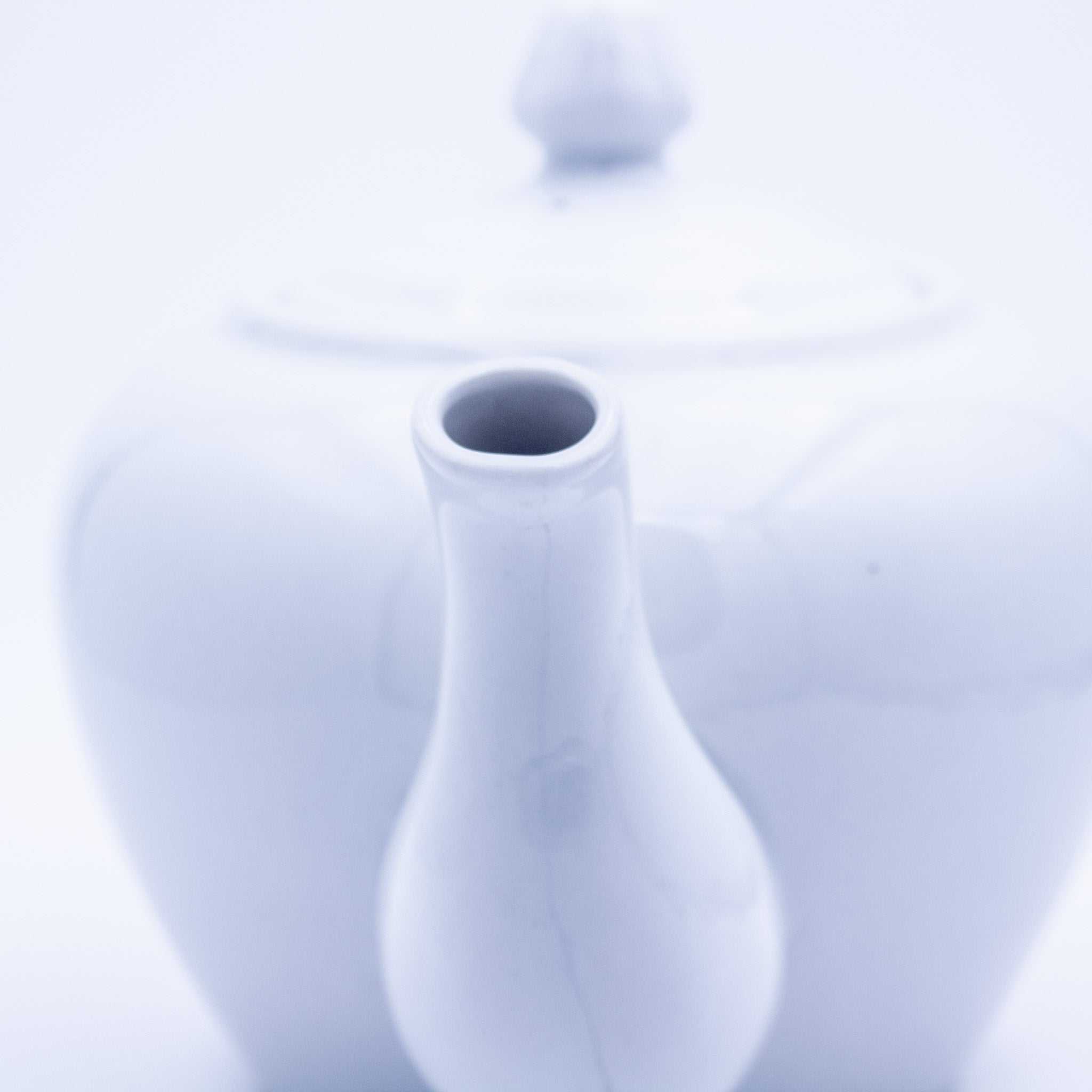 BIA Cordon Bleu White Porcelain Teapot with Steeper 6"