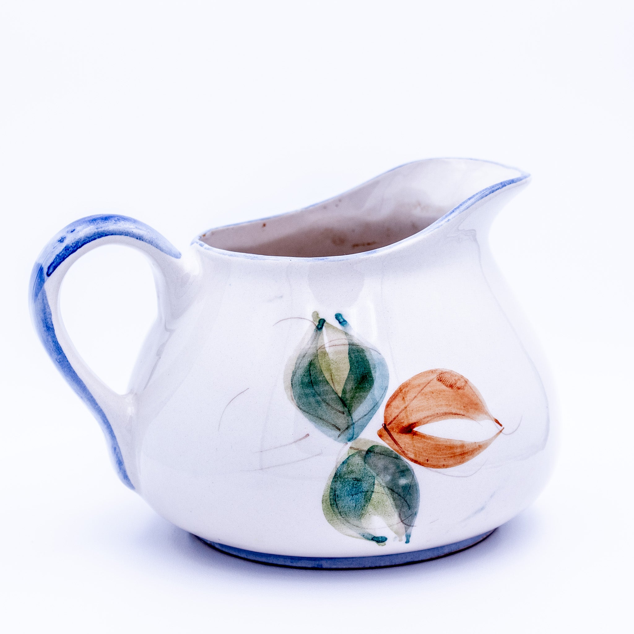 Sela Portugal Hand‑Painted Floral Ceramic Planter