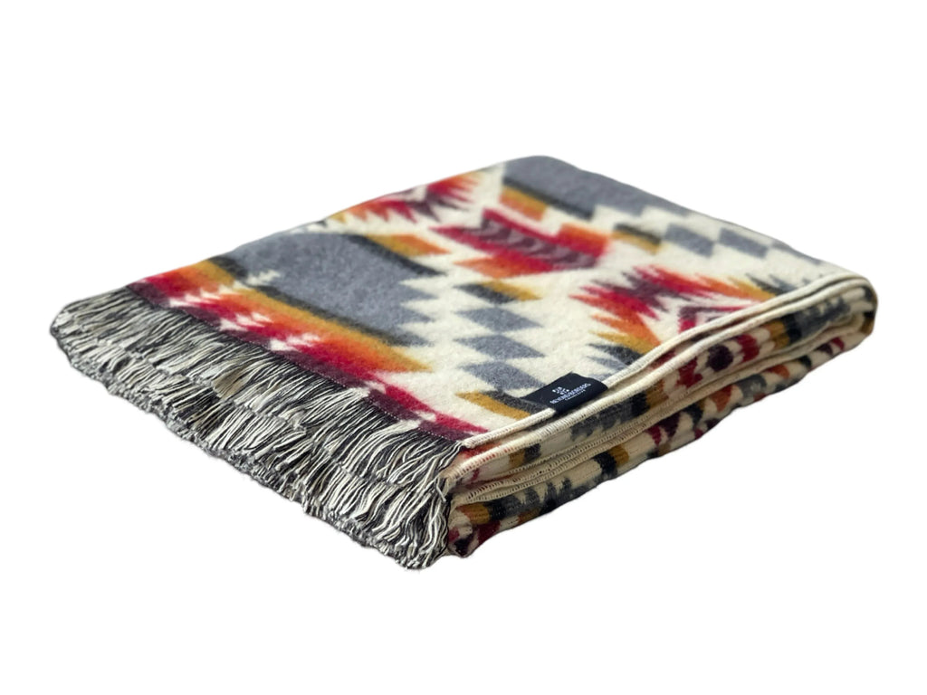 Secoya Throw - Campfire Ash, 100% Recycled Acrylic