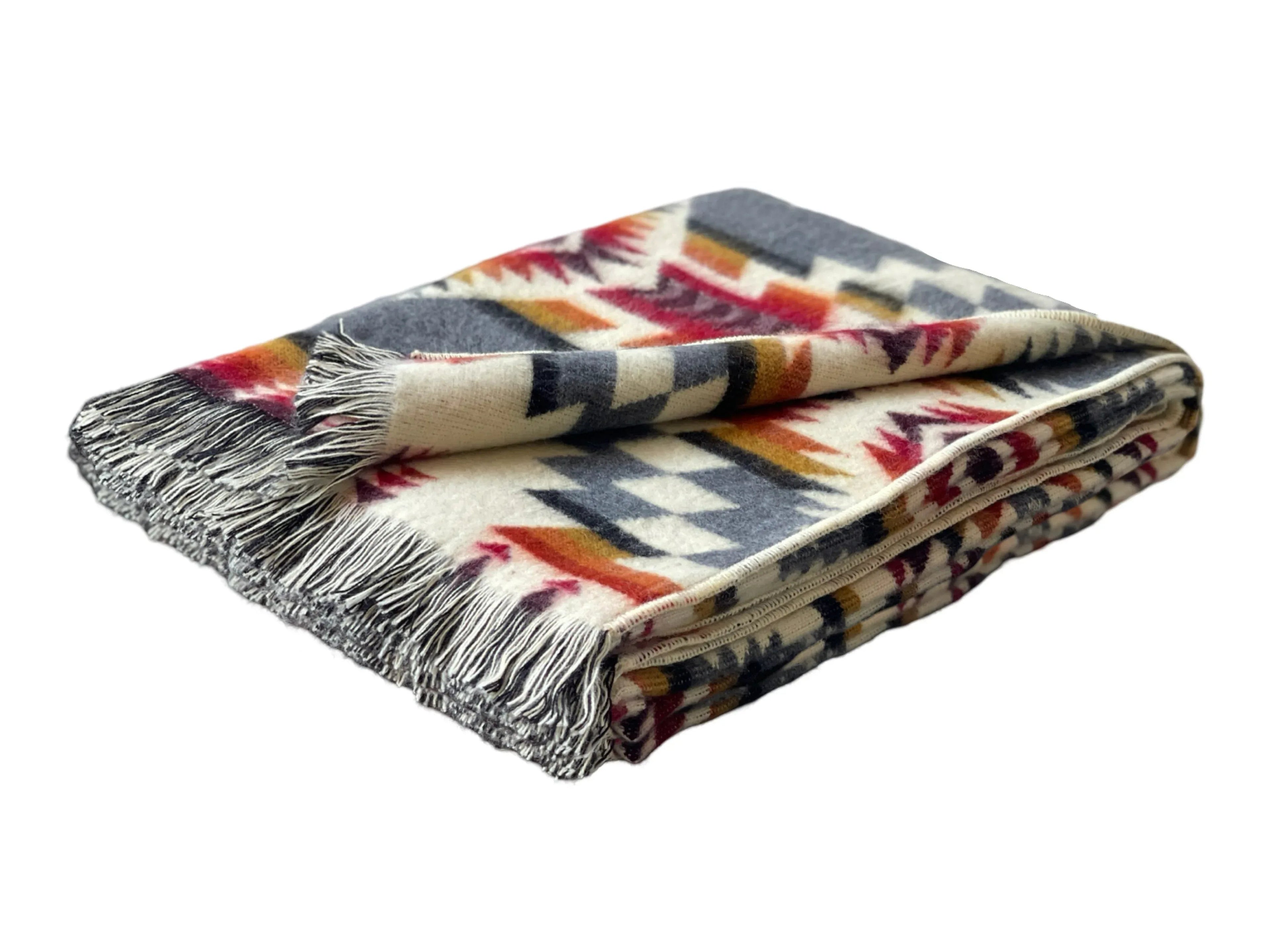 Secoya Throw - Campfire Ash, 100% Recycled Acrylic