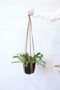Moroccan Leather Plant Hanger