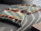 Secoya Throw - Vibrant Mint, Recycled Acrylic