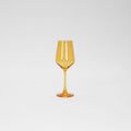 Sunshine Yellow Wine Glass — 12 oz