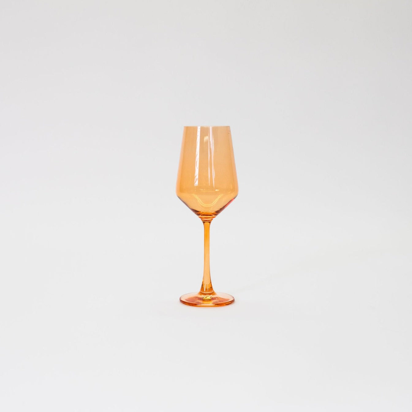 Creamsicle Orange Wine Glass — 12 oz