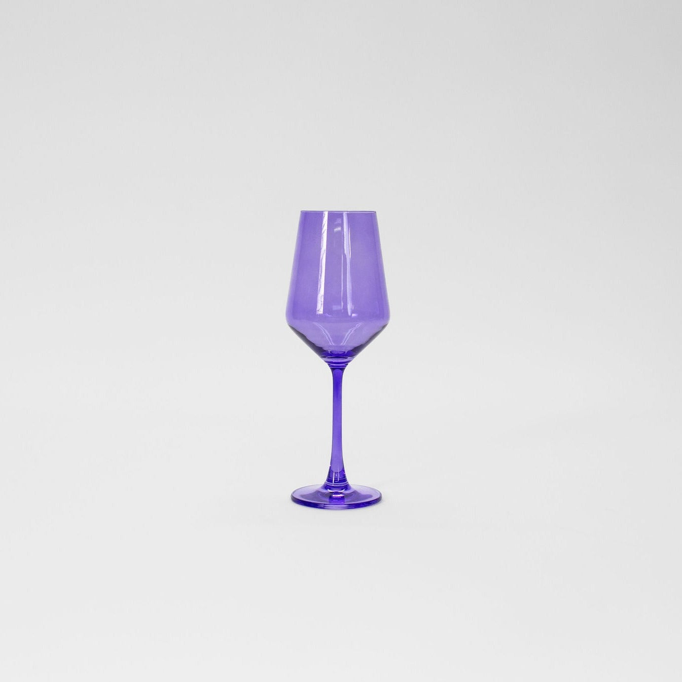 Veri Peri Purple Wine Glass — 12 oz