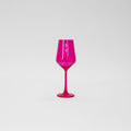 Verre à vin rose vif — 34 cl