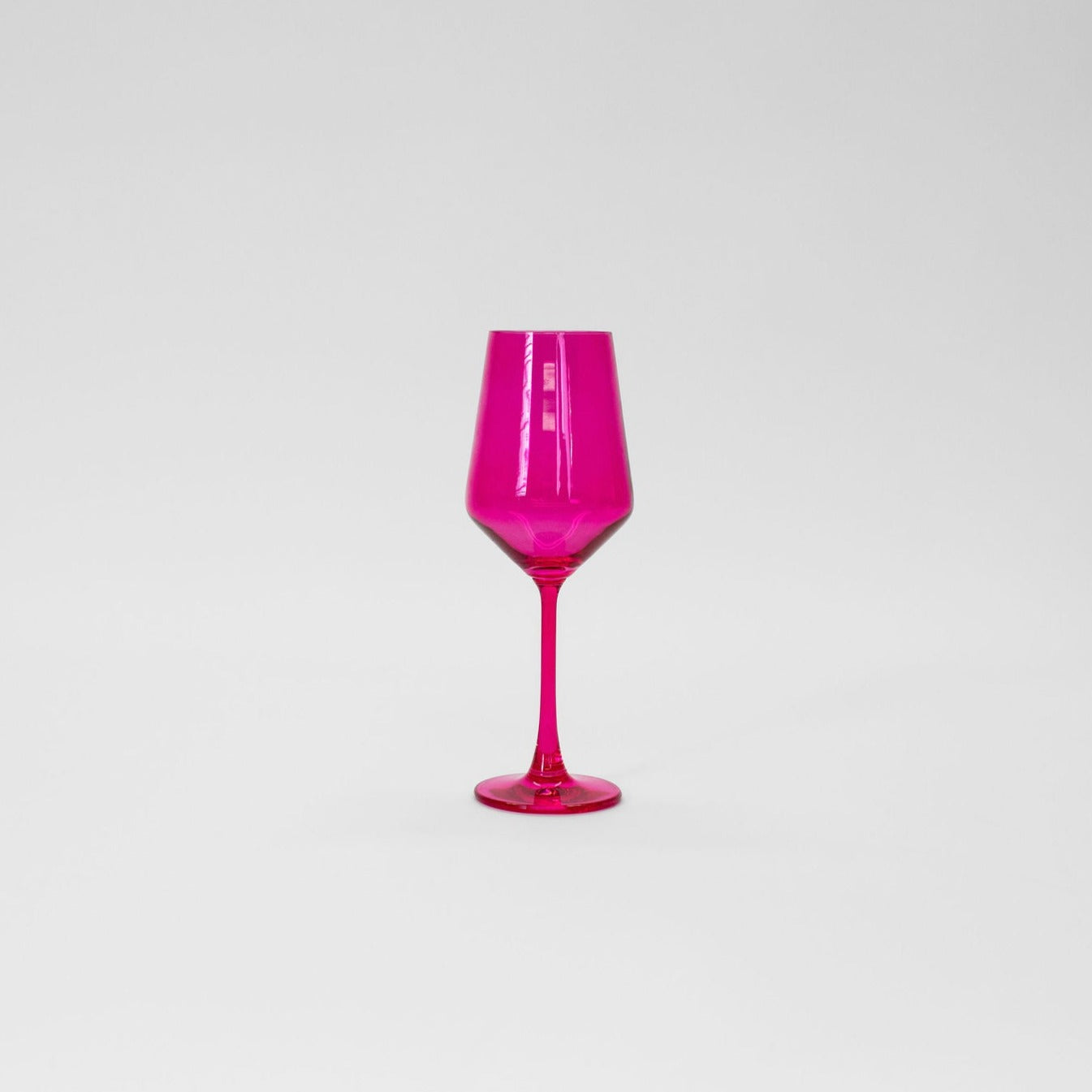 Hot Hot Pink Wine Glass — 12 oz