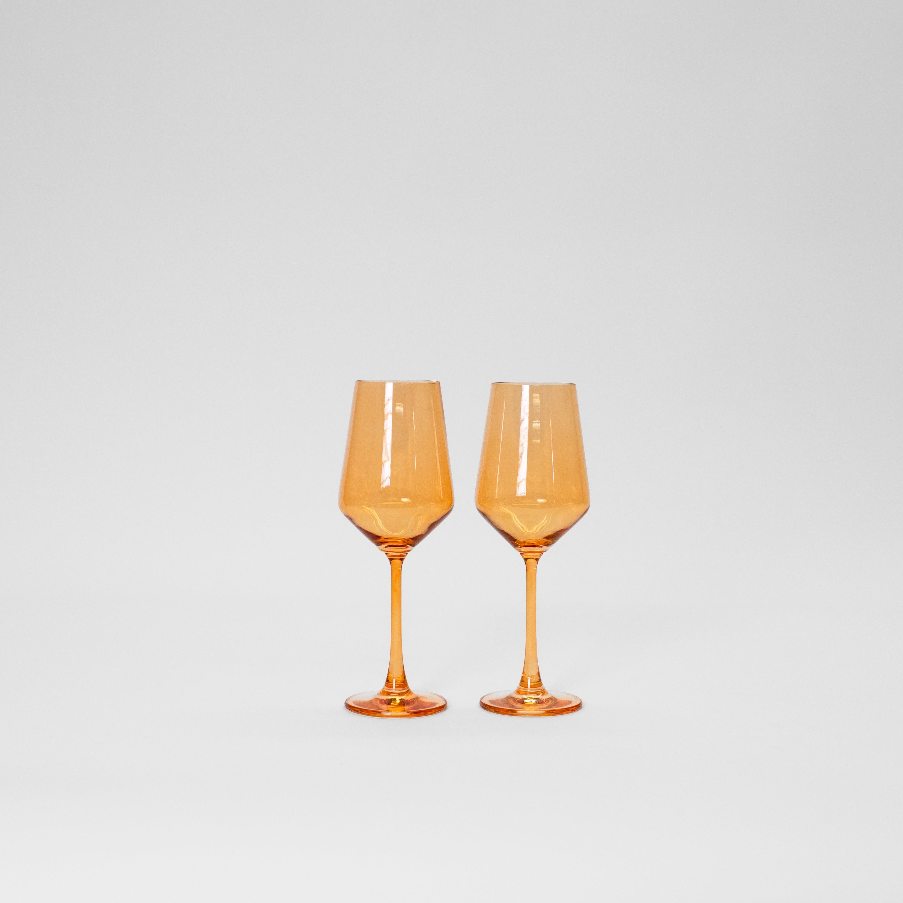 Creamsicle Orange Wine Glass — 12 oz