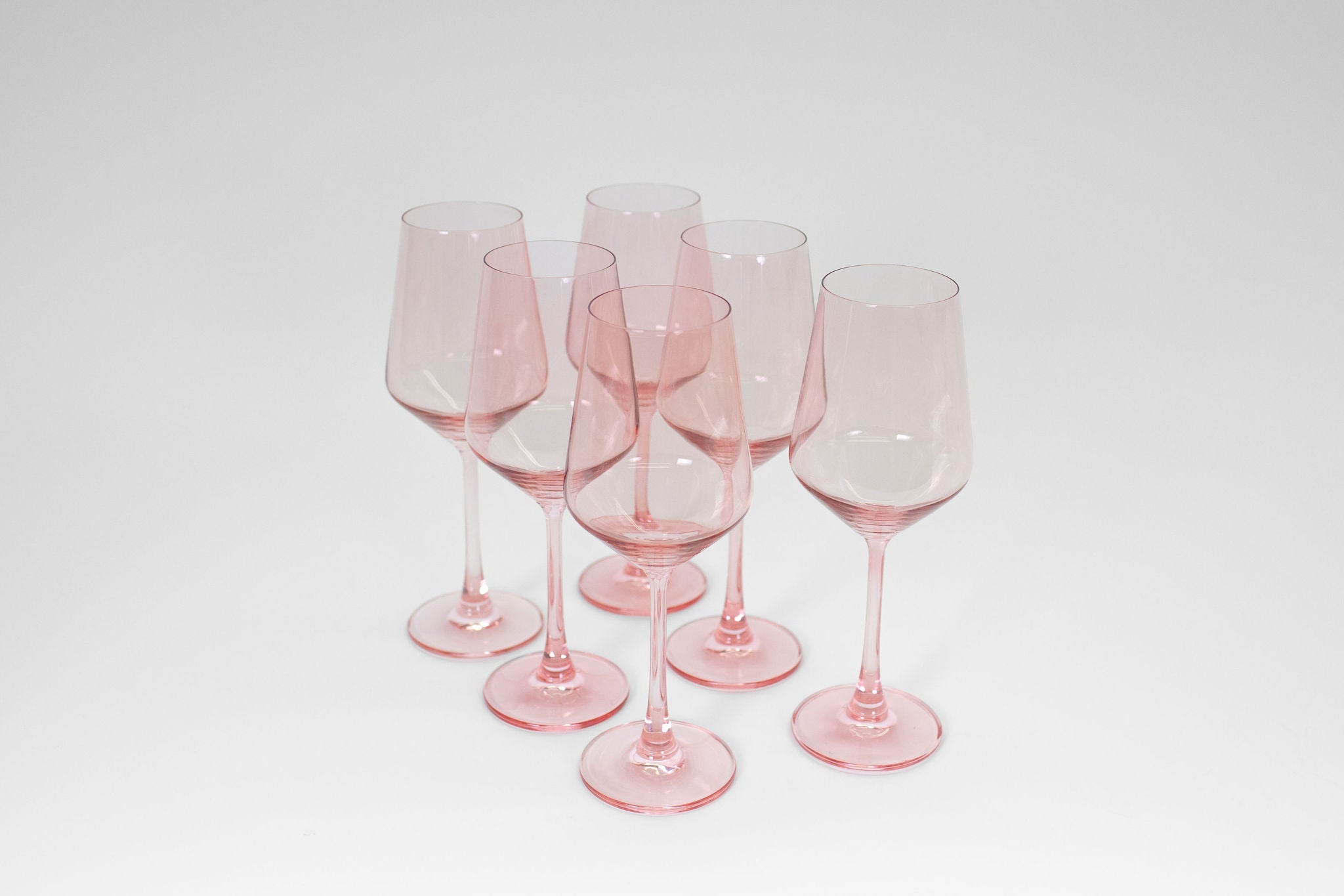 Tickle Me Pink Wine Glass — 12 oz