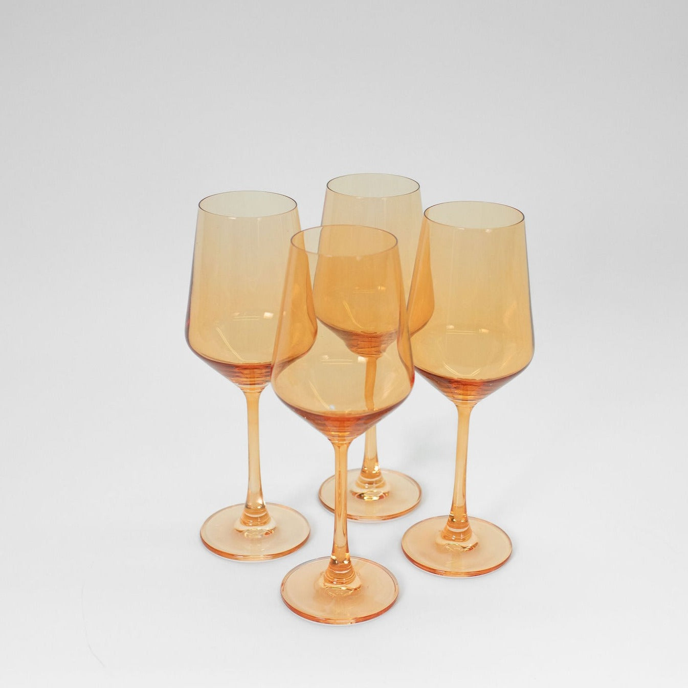 Creamsicle Orange Wine Glass — 12 oz