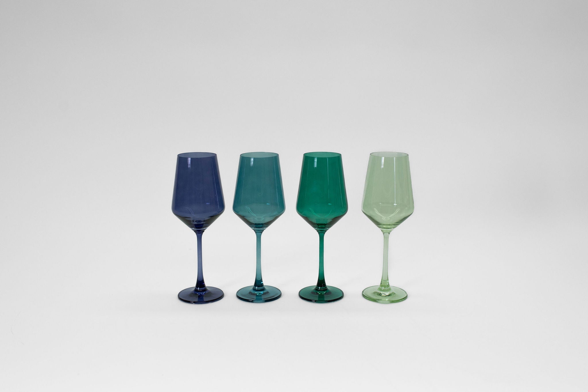 Northern Lights Wine Glass Set — 4‑Piece
