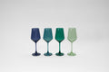 Northern Lights Wine Glass Set — 4‑Piece
