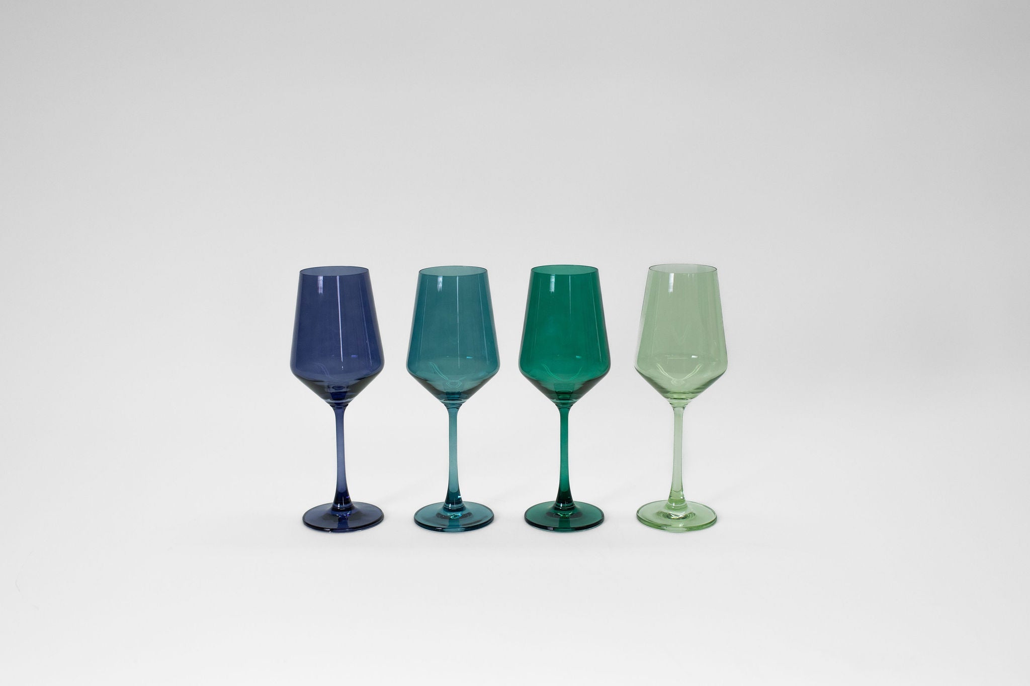Northern Lights Wine Glass Set — 4‑Piece