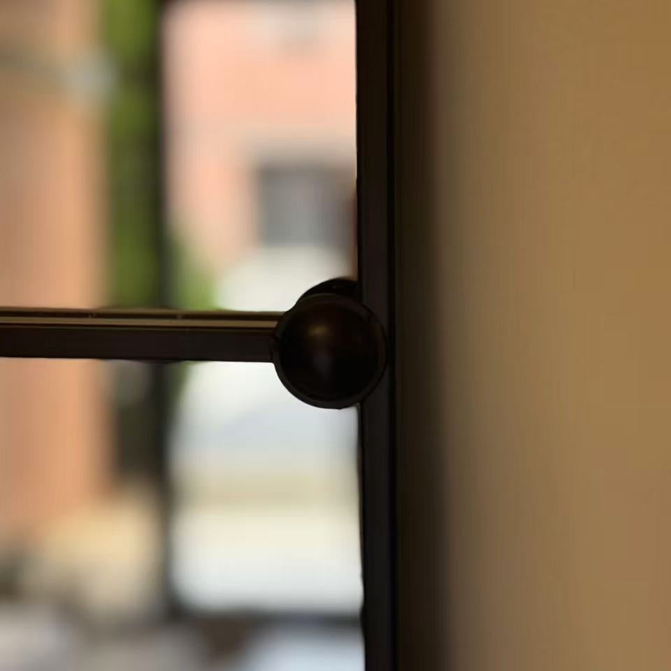 Cast Iron Rectangular Wall Mirror - Simple Cast Iron Frame