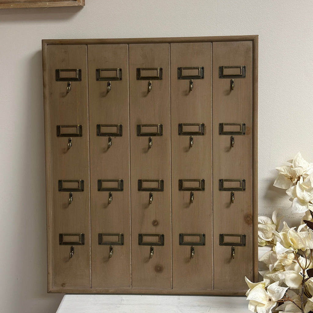 Hotel Key Rack - Recycled Pine