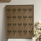 Hotel Key Rack - Recycled Pine