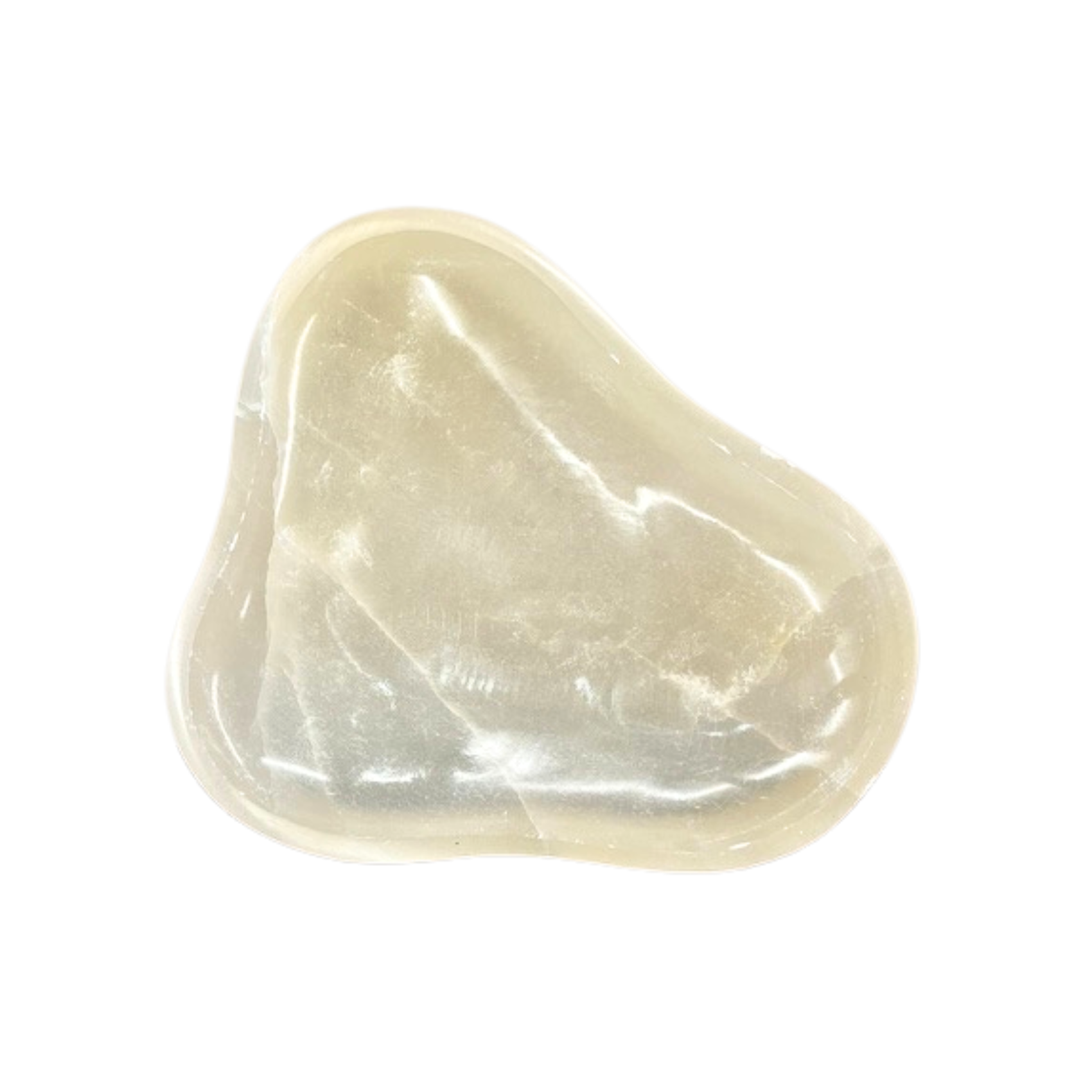 Irregular Selenite Bowl — 8"