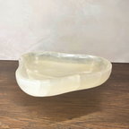 Unregelmäßige Selenitschale – 20 cm