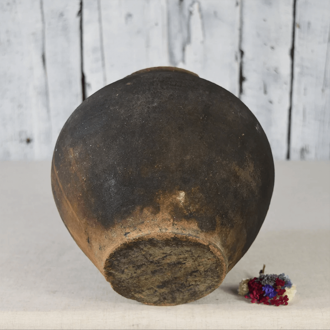 Feya Ancient Clay Pot — 1920s Ukrainian Handmade Vessel