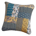 DaDalogy Bettwäsche 2er-Set Honey Cove Blumen-Patchwork Kissenbezüge, 45 x 45 cm (JHW957)