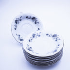 Johann Haviland Blue Garland Untertassen – 8er-Set