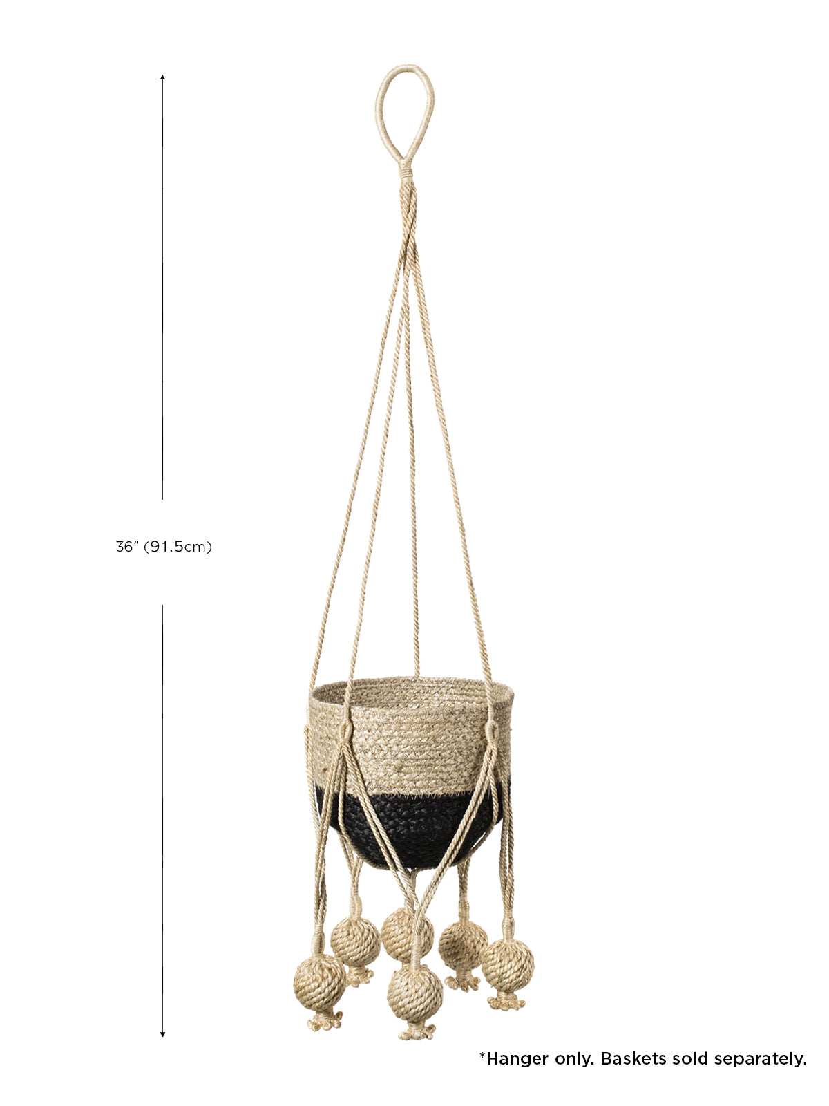 Kadam Jute Plant Hanger – Natural