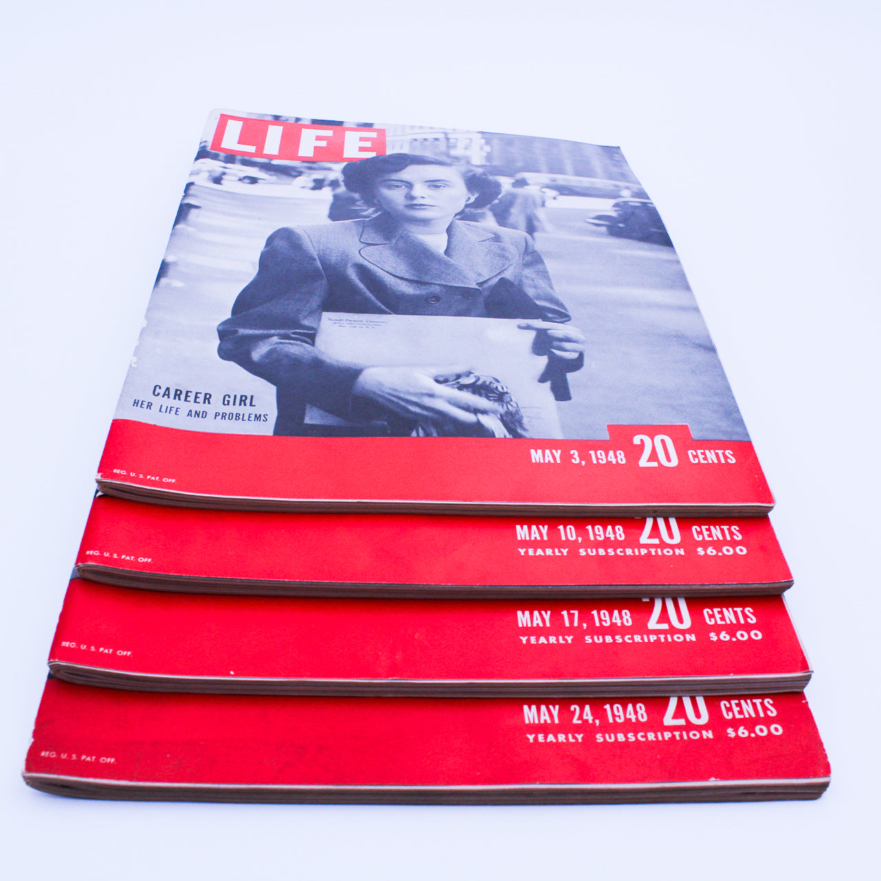 Life Magazine May 1948 Set — Churchill’s The Gathering Storm Parts III–VI