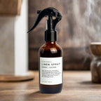 Leinen- und Raumspray Embers + Leather – Warme, erdige Mischung