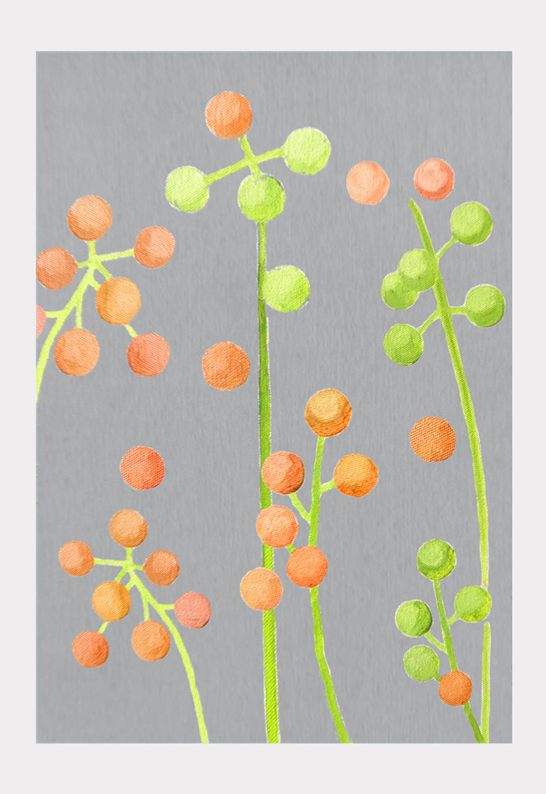 Art Print:  Brunia on Grey