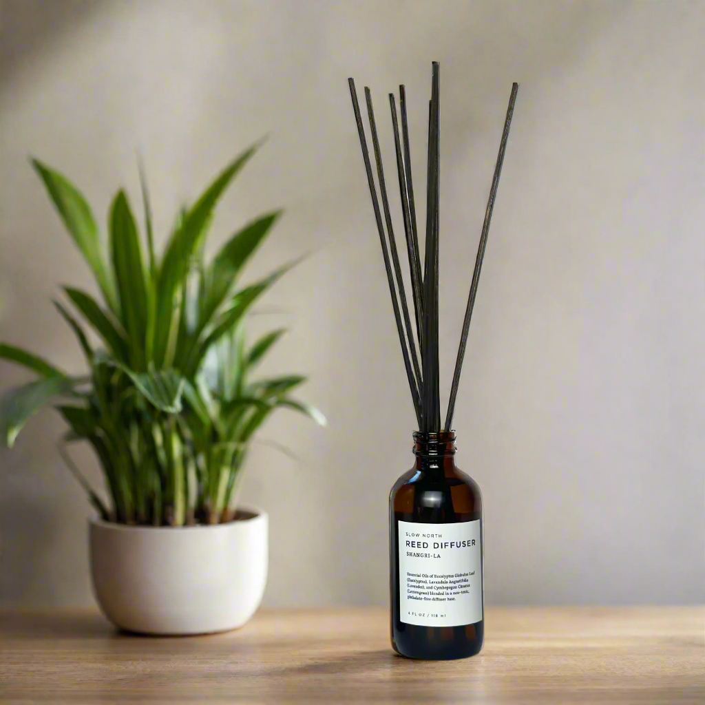 Shangri-La Reed Diffuser – Eucalyptus, Lavender & Lemongrass