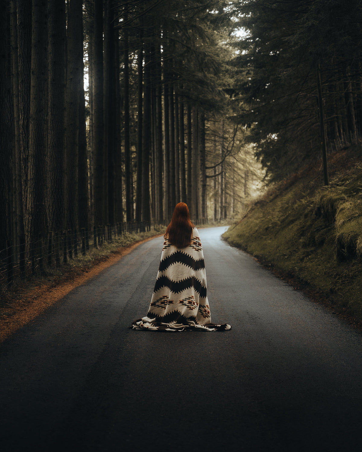 Tsachila blanket - Chocolate