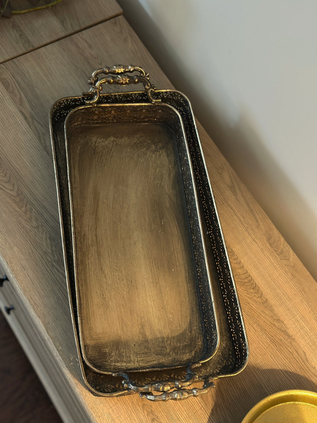Filigree Serving Platters - Set of 2