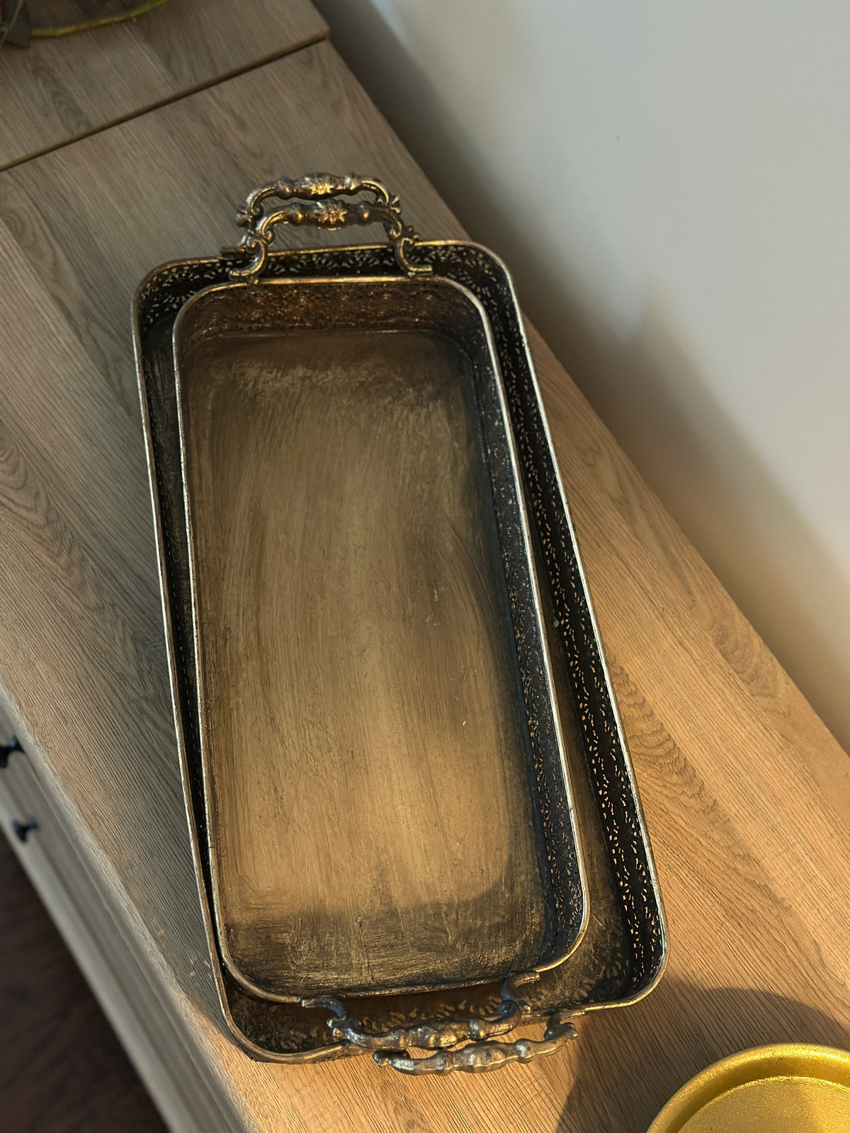 Filigree Serving Platters - Set of 2