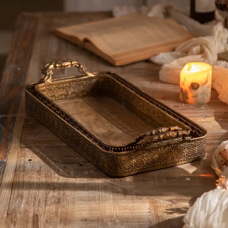 Filigree Serving Platters - Set of 2