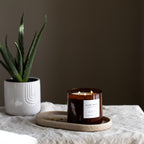 Midnight Garden Signature 3-Docht-Kerze – Lavendel, Rosmarin & Geranium