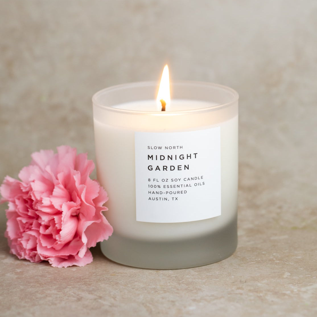 Midnight Garden Signature Candle – Lavender, Rosemary & Geranium