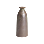 Maia Vase – Matt Metallicgrün