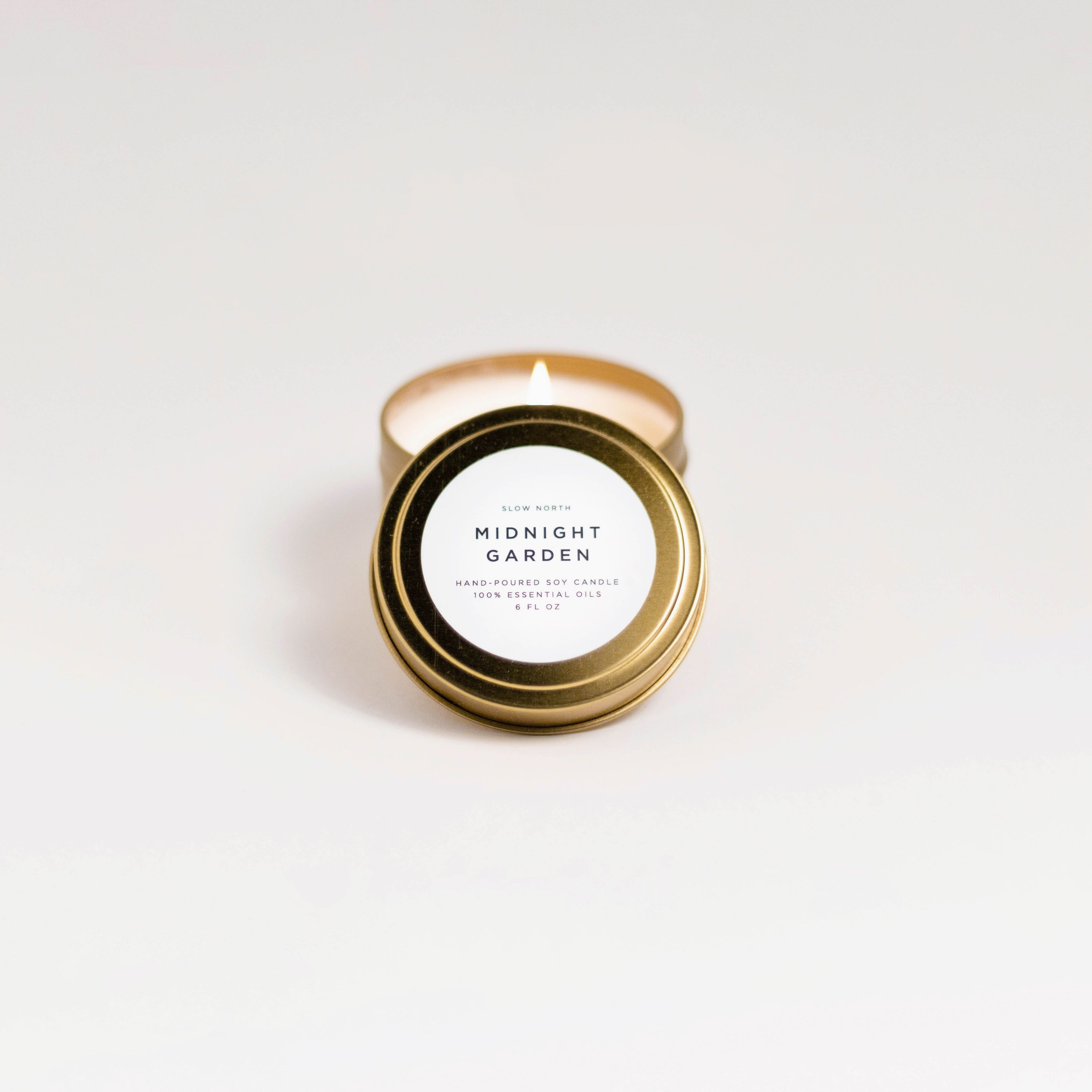 Midnight Garden Travel Candle – Lavender, Rosemary & Geranium