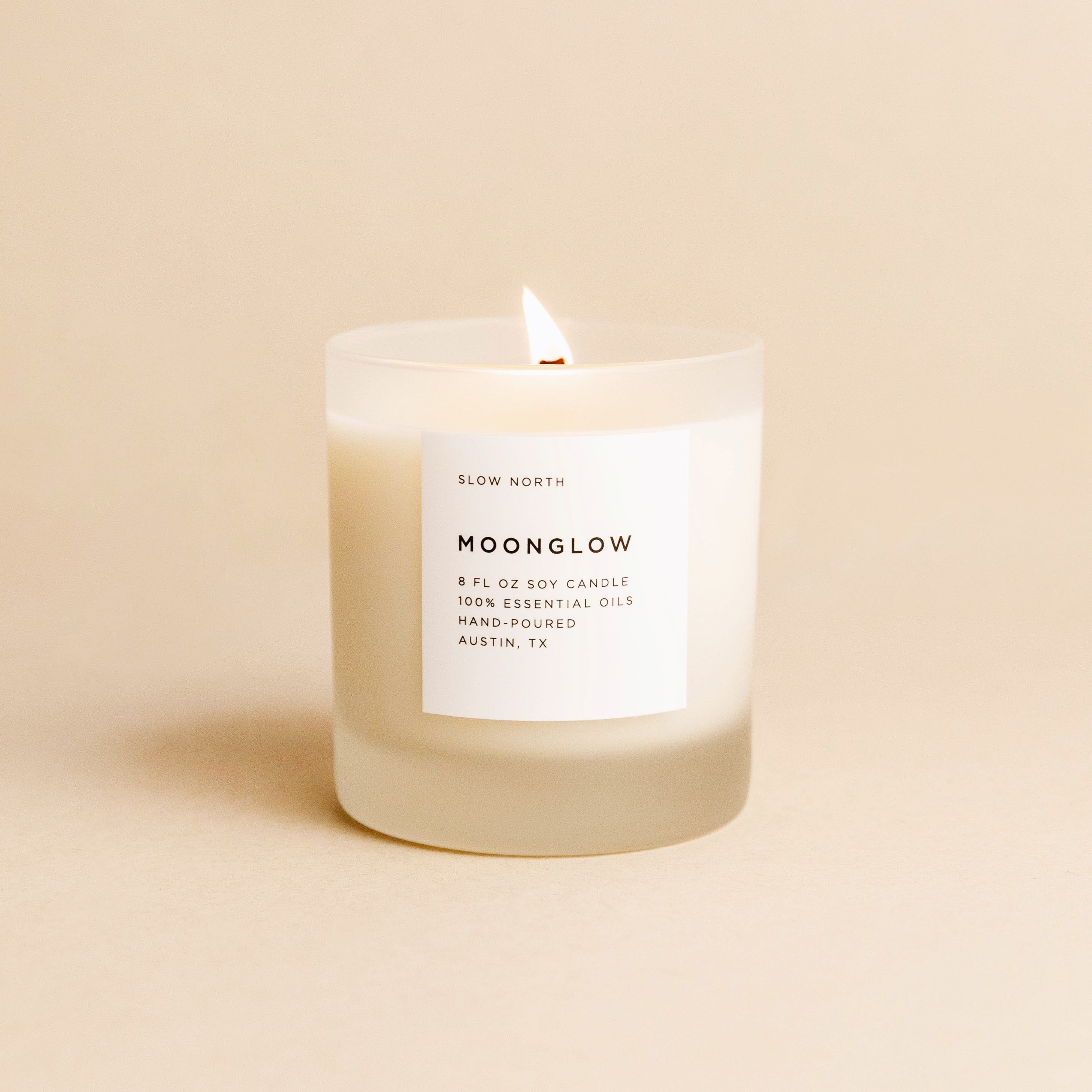 Moonglow Signature Candle – Patchouli, Cinnamon & Black Pepper